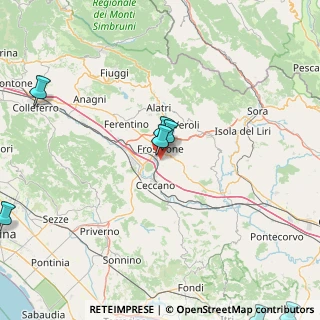 Mappa Via Vetiche, 03100 Frosinone FR, Italia (42.35933)