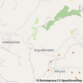 Mappa Acquafondata