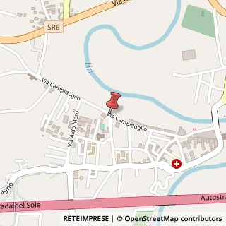 Mappa Via campidoglio 192, 03024 Ceprano, Frosinone (Lazio)