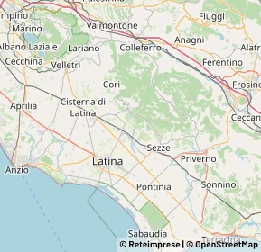 Mappa 04013 Sermoneta LT, Italia (18.52063)