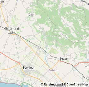 Mappa 04013 Sermoneta LT, Italia (8.6735)