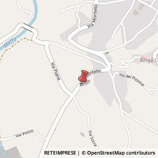 Mappa Via Montello, 49, 03038 Roccasecca, Frosinone (Lazio)