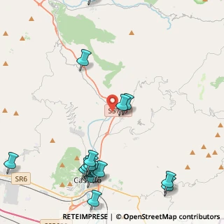 Mappa Via Vicenne, 03049 Sant'Elia Fiumerapido FR, Italia (6.04375)