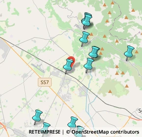 Mappa Via Rocco Chinnici, 04013 Sermoneta LT, Italia (5.44333)