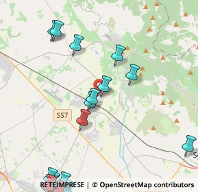 Mappa Via Rocco Chinnici, 04013 Sermoneta LT, Italia (6.48)