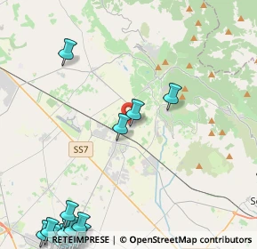 Mappa Via Rocco Chinnici, 04013 Sermoneta LT, Italia (7.832)