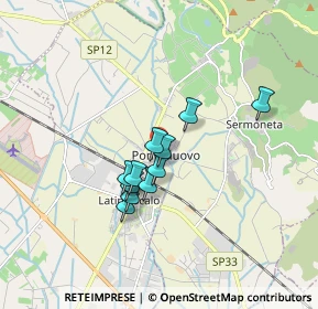 Mappa Via Rocco Chinnici, 04013 Sermoneta LT, Italia (1.30818)