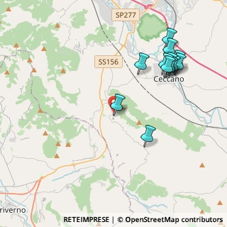 Mappa Via Antonio Cardilli, 03020 Giuliano di Roma FR, Italia (4.79917)