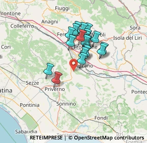 Mappa Via Antonio Cardilli, 03020 Giuliano di Roma FR, Italia (11.277)