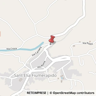 Mappa Via Cartiera Nuova, 03049 Sant'Elia Fiumerapido, Frosinone (Lazio)