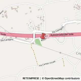 Mappa Via Caragno, 5, 03024 Ceprano, Frosinone (Lazio)