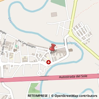Mappa Piazza Martiri Via Fani, 10, 03024 Ceprano, Frosinone (Lazio)