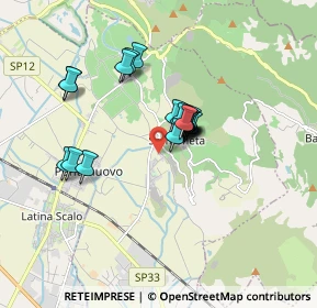 Mappa Via Romana Vecchia, 04013 Sermoneta LT, Italia (1.336)