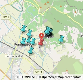Mappa Via Romana Vecchia, 04013 Sermoneta LT, Italia (1.0265)