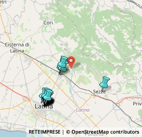 Mappa Via Romana Vecchia, 04013 Sermoneta LT, Italia (9.045)