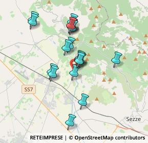 Mappa Via Romana Vecchia, 04013 Sermoneta LT, Italia (3.409)