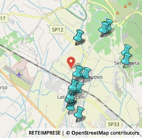 Mappa Via Piazza Lunga, 04013 Sermoneta LT, Italia (2.0545)
