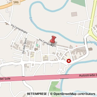 Mappa Via Campidoglio, 71, 03024 Ceprano, Frosinone (Lazio)