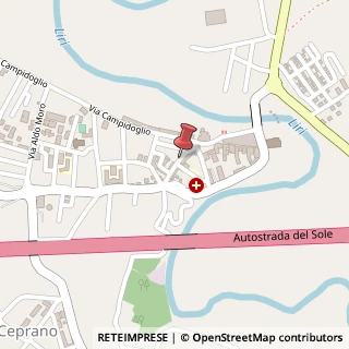 Mappa Via Cornete 3 traversa, 41, 03024 Ceprano, Frosinone (Lazio)