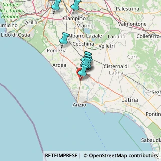 Mappa Via Tito Speri, 04011 Aprilia LT, Italia (16.00417)