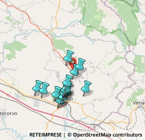 Mappa SR509, 03049 Sant'Elia Fiumerapido FR, Italia (6.67375)