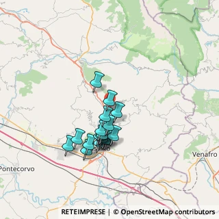 Mappa SR509, 03049 Sant'Elia Fiumerapido FR, Italia (6.26579)