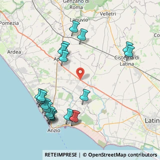 Mappa Via Valmasino, 04011 Aprilia LT, Italia (10.203)