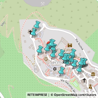 Mappa Via della Fortezza, 04013 Sermoneta LT, Italia (0.12174)