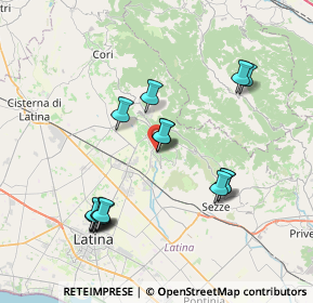 Mappa Via Follette, 04013 Sermoneta LT, Italia (8.21063)