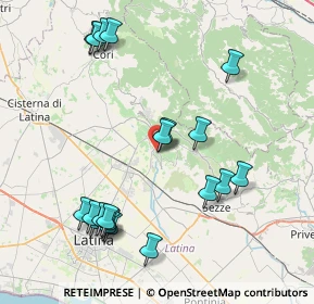 Mappa Via della Fortezza, 04013 Sermoneta LT, Italia (9.5325)