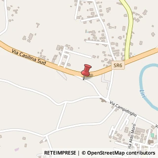 Mappa Via Campidoglio, 209, 03024 Ceprano, Frosinone (Lazio)