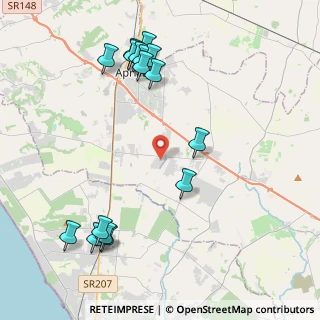 Mappa Via Amaseno, 04011 Aprilia LT, Italia (5.21063)