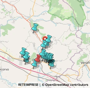 Mappa Via Peschiera, 03049 Sant'Elia Fiumerapido FR, Italia (7.05)