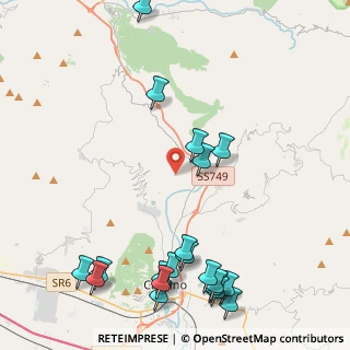 Mappa Via Spineto, 03049 Sant'Elia Fiumerapido FR, Italia (5.91)