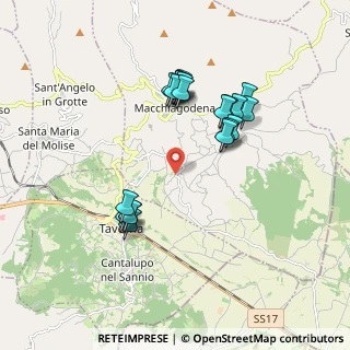 Mappa Via Guado Vito, 86096 Macchiagodena IS, Italia (1.819)