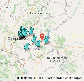 Mappa Contrada Sorienza, 86013 Gambatesa CB, Italia (15.2)