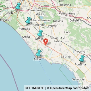 Mappa Via Sacida, 04011 Aprilia LT, Italia (41.651)