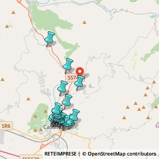 Mappa Via Angelo Santilli, 03049 Sant'Elia Fiumerapido FR, Italia (5.2735)