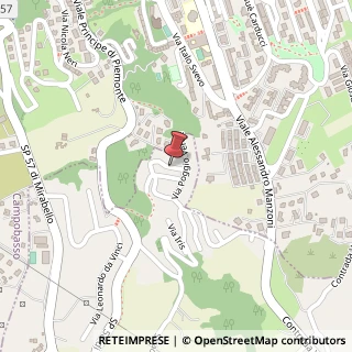Mappa Via Poggio Verde, , 86010 Ferrazzano, Campobasso (Molise)