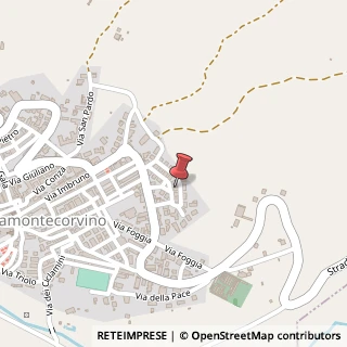 Mappa Via Salvo D'Acquisto, 17, 71038 Pietramontecorvino, Foggia (Puglia)