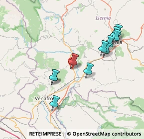 Mappa 86070 Montaquila IS, Italia (7.70909)