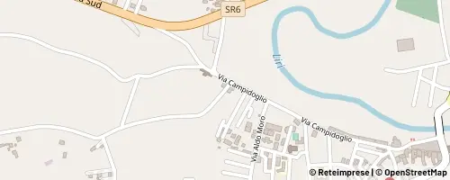 Mappa Ceprano