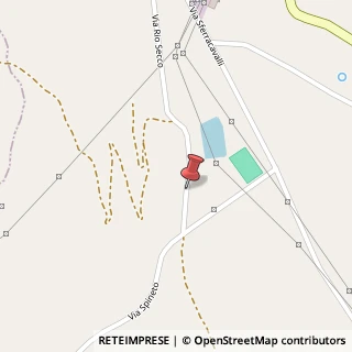 Mappa Via Rio Secco, 03049 Sant'Elia Fiumerapido, Frosinone (Lazio)