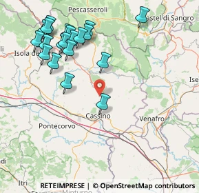 Mappa Mulattiera Ottaduna, 03049 Sant'Elia Fiumerapido FR, Italia (19.286)