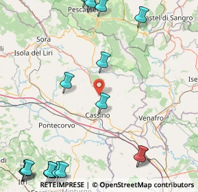 Mappa Mulattiera Ottaduna, 03049 Sant'Elia Fiumerapido FR, Italia (28.402)