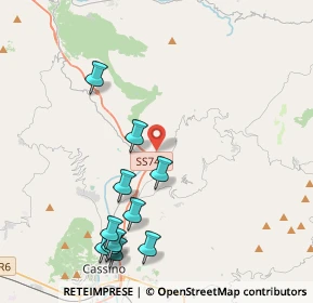 Mappa Via Petrosa, 03049 Sant'Elia Fiumerapido FR, Italia (4.91727)