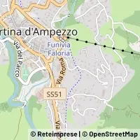 Mapa Cortina d'Ampezzo