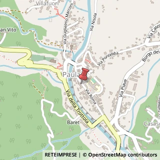 Mappa Via Roma, 34, 33027 Paularo, Udine (Friuli-Venezia Giulia)