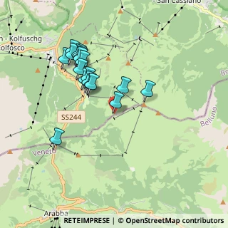 Mappa Località Incisa, 39033 Corvara In Badia BZ, Italia (1.72222)