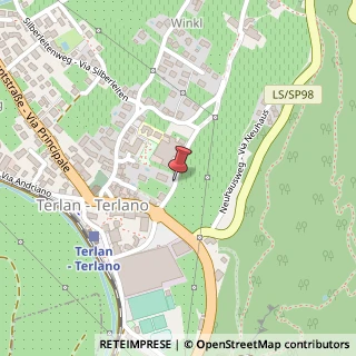 Mappa Via Silberleiten, 3, 39018 Terlano, Bolzano (Trentino-Alto Adige)